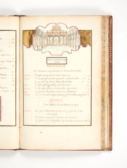 [ROUSSELET, Jean-Pierre] [LULLY, Jean-Baptiste] Recueil par extraits Des plus beaux...