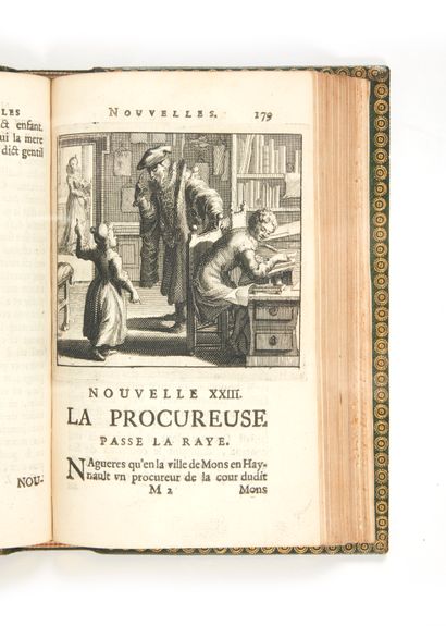 HOOGHE, Romeyn de Les Cent Nouvelles nouvelles
Cologne, Pierre Gaillard, 1701
TRÈS...