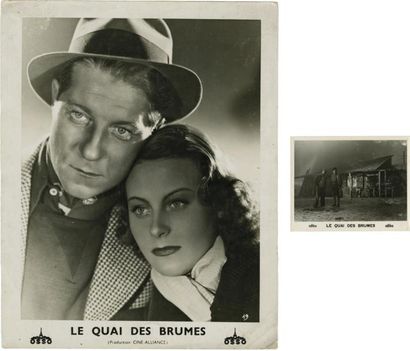 ROGER KAHAN Jean Gabin Le Quai des Brumes, 1938 Six (6) épreuves argentiques, environ...