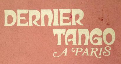 BERNARDO BERTOLUCCI (1941-) Le Dernier Tango à Paris, 1972. Tapuscrit. Un volume...