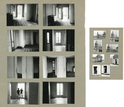 ALEXANDRE TRAUNER (1906-1993) Recherche d'un appartement pour Le Dernier Tango à...