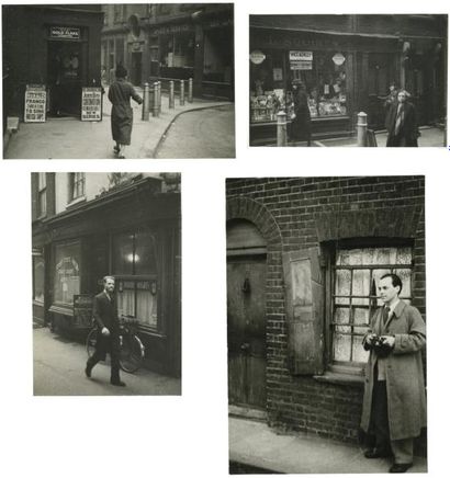 ALEXANDRE TRAUNER (1906-1993) Meard Street (Soho) Londres, 1936 Six (6) épreuves...