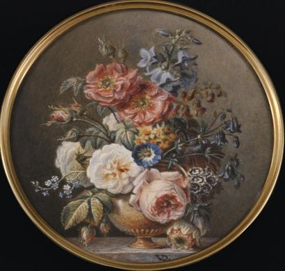 JEAN-FRANÇOIS VAN DAEL (ANVERS, 27 MAI 1764 - PARIS, 20 MARS 1840) Vase de marbre,...