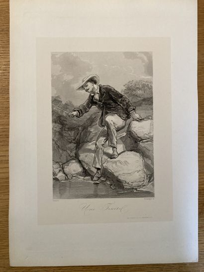 Adolphe Rouargue (1810-c.1870), d'après Paul Gavarni (1804-1866) Suite complète des...