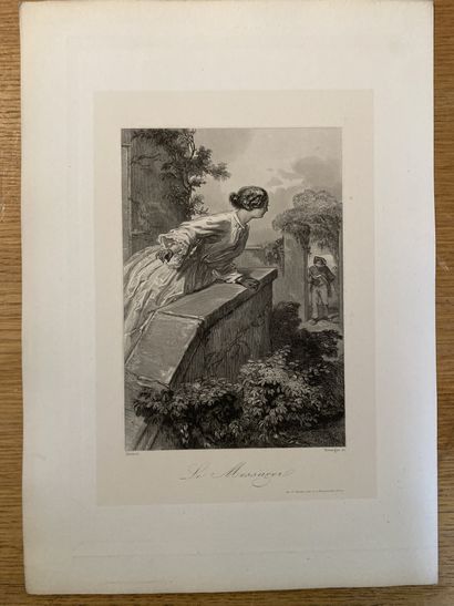 Adolphe Rouargue (1810-c.1870), d'après Paul Gavarni (1804-1866) Suite complète des...