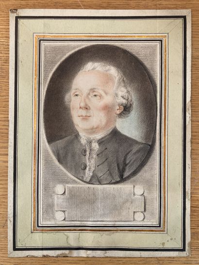 Ecole française du XVIIIe siècle Portrait présumé d'Isaac Le Chapelier (1754-1794),...