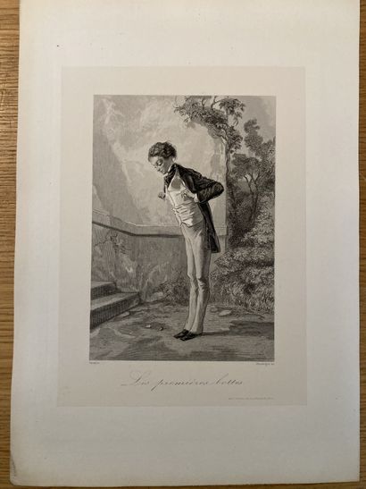 Adolphe Rouargue (1810-c.1870), d'après Paul Gavarni (1804-1866) Suite complète des...