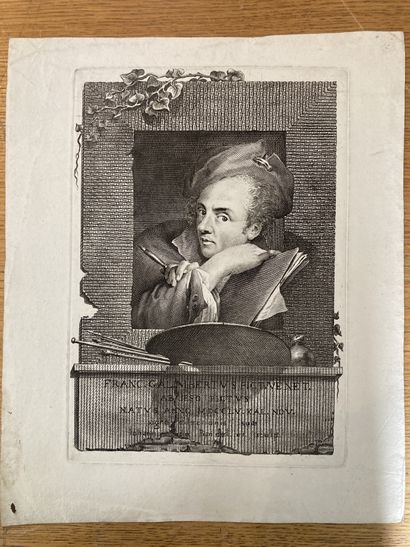 Giovanni Dal Pian (1764-1801), d'après Francesco Galimberti (1755- 1803) Portrait...