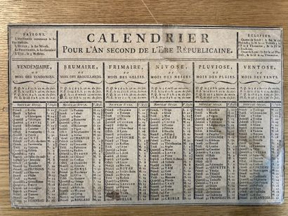 [Almanacs and Calendars]
Lot of engravings.
-...