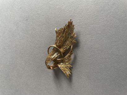 null Gold 585 °/°°° spray brooch
Circa 1950
P. 13,1 g