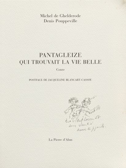 null POUPPEVILLE (Denis). LASCAULT (Gilbert). Denis Pouppeville. Paris, Fouray, "Collection...