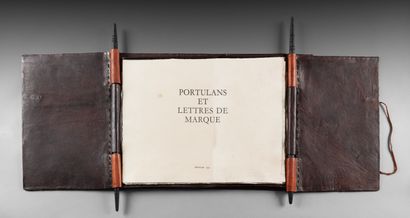 ARTISTES DIVERS. Portulans et Lettres de...