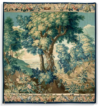 Verdure aux grands arbres
Tapestry from the...