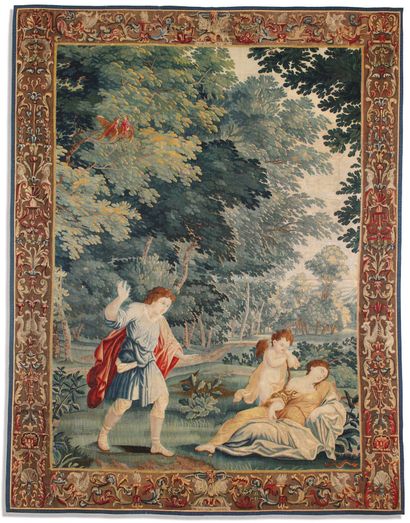 null Orphée et Eurydice
Tapisserie de Lille,
Fin du XVIIe, début du XVIIIe siècle.
H....
