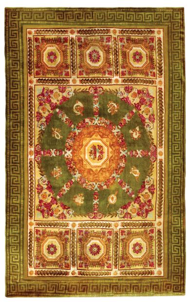 Aubusson or Tournai soappoint rug
Model attributed...