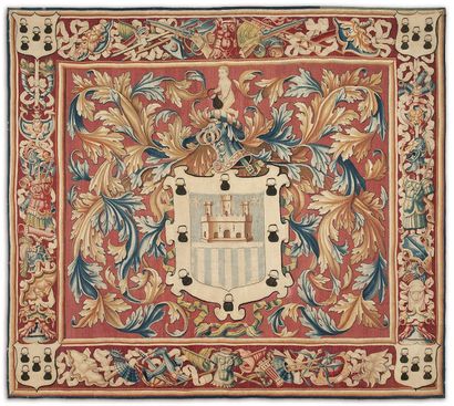 Tapestry with the Parreno-Calderon family...