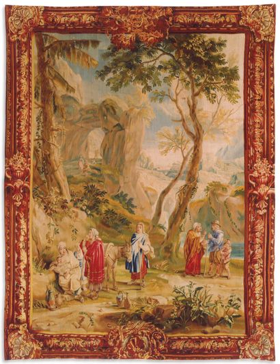 The Bohemians
Brussels tapestry
18th century,...