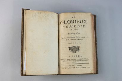 null DESTOUCHES. Le Glorieux. Paris, Le Breton, 1732. - Le Philosophe marié, ou le...