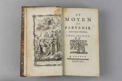 null BÉROALDE DE VERVILLE. Le Moyen de parvenir. S.l. [Paris, Grangé], 1757. 2 volumes...
