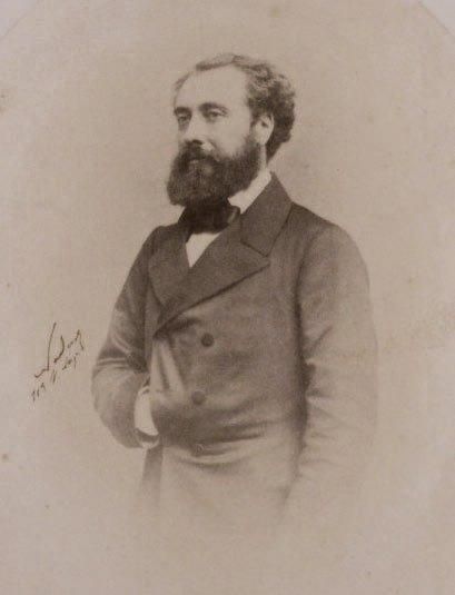 Félix Nadar (1820-1910) Jules Verne Paris, 113 rue Saint Lazare, c 1855