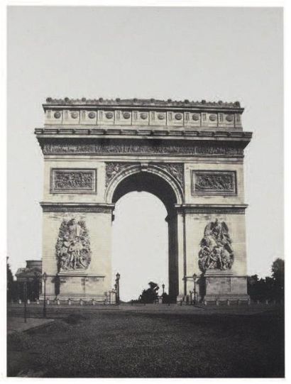 FRANÇOIS-AUGUSTE RENARD (1806-1890) Arc de Triomphe de L'Étoile Atelier de Goupil,...