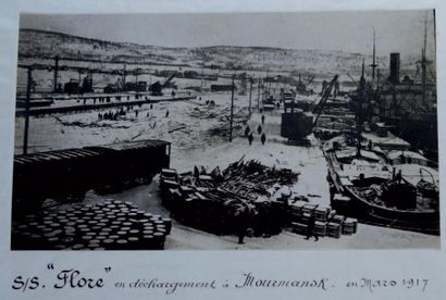 null PHOTOGRAPHE MILITAIRE Transport du matériel russe France-Russie Matériel de...