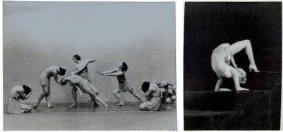 G. L. Manuel Frères Barbara La May Ballet C. 1938 Argentiques (2), 138x178 et 213x288...