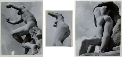 ANDRE STEINER (1901-1978) Drame au pays des marbres Paris, c. 1939 Argentiques (4)...