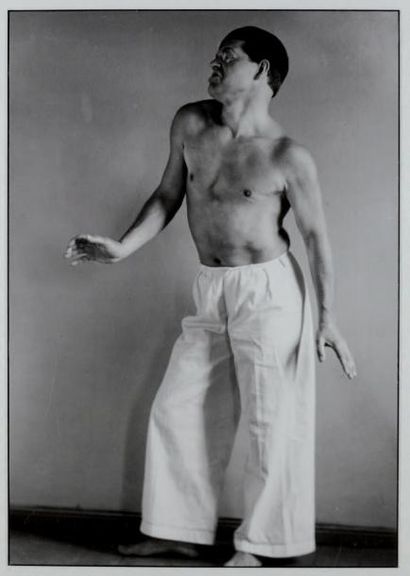 August Sander (1876-1964) Portrait de Raul Hausmann en 1930 Tirage de la fondation...