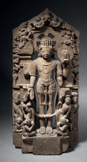 Vishnu, Inde Centrale, c. XIe siècle
Grès...