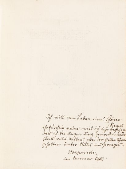 Rilke (Rainer Maria) Auguste Rodin. Die Kunst - Sammlung Illustrierter Monographien,...