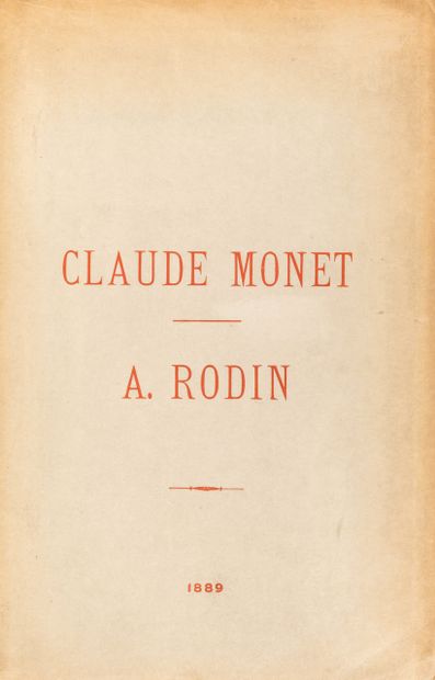Claude Monet - Auguste Rodin