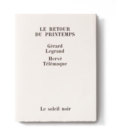 Hervé TÉLÉMAQUE (né en 1874) Le retour du Printemps,1974
Ensemble de cinq sérigraphies...