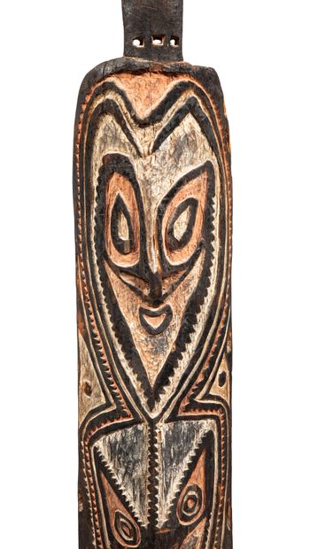 null Shield
Middle Sepik, Papua New Guinea
Wood, fiber and pigments
H. 161cm

Provenance:...