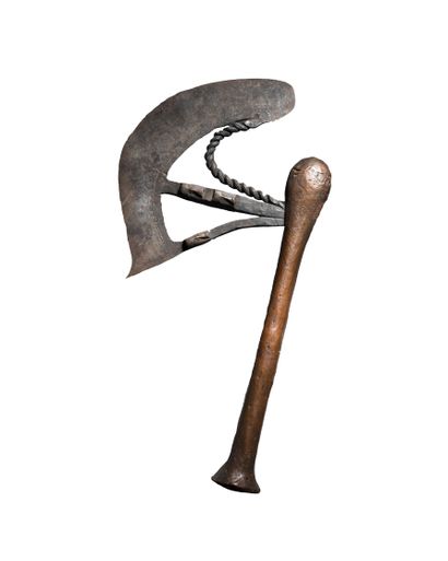 null Songye ceremonial axe
Democratic Republic of the Congo
Hardwood, steel, copper...