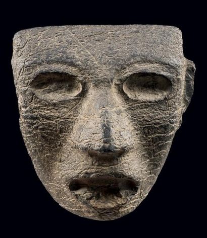 null MASQUE FUNÉRAIRE Culture Teotihuacan, Mexique Central 250 avant J.-C. à 650...