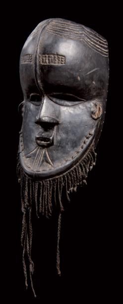 null Très ancien masque de la société de Gye Ethnie Gouro-Bété, Côte d'Ivoire XIXème...