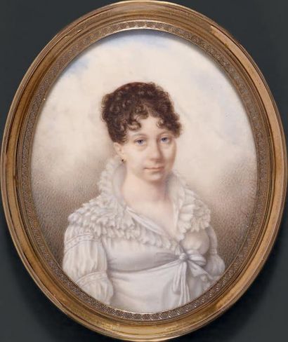 MADAME VICTOIRE JACQUOTOT (PARIS, 15 JANVIER 1772 - TOULOUSE, 27 AVRIL 1855) Portrait...