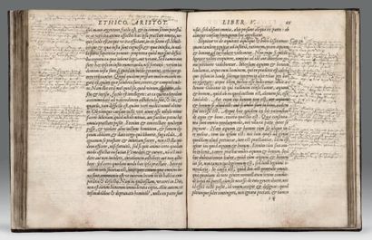 ARISTOTE Ad Nicomachum filium de Moribus, quae ethica nominantur, libri decem. Paris,...