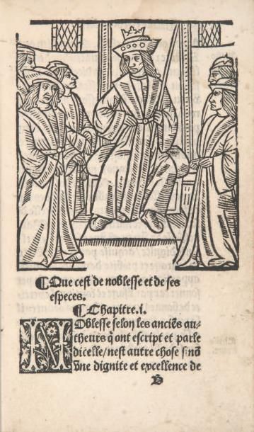 [CLICHTOVE (Josse)] Le Traicte de la vraye Noblesse. Paris, Jehan Longis, s.d. [1529]....