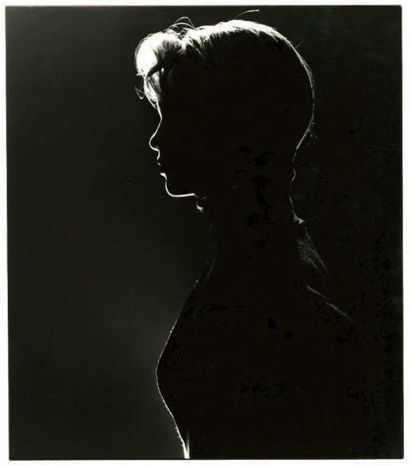 Sam Lévin Brigitte Bardot à contrejour, années 1950 Épreuve d'exposition argentique...