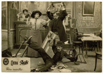 null Cinéma Pathé Père irascible et films divers France, 1907-1908 Huit impressions...