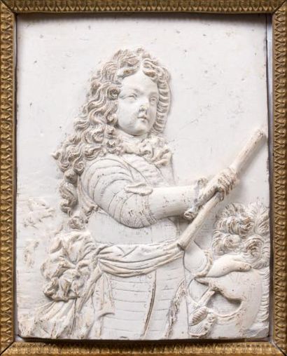 ECOLE FRANÇAISE DE LA SECONDE MOITIÉ DU XVIIe SIÈCLE Portrait du jeune Roi Louis...