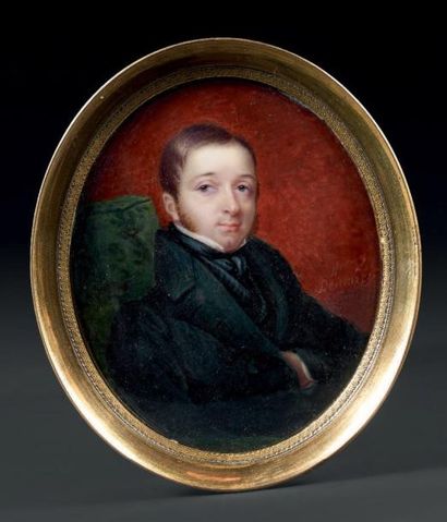 MADEMOISELLE LOUISE DEMARCY (PARIS, 25 DÉCEMBRE 1788 - NICE, 16 OCTOBRE 1859) Portrait...