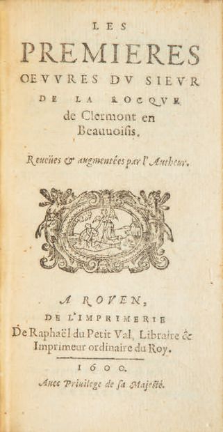 LA ROQUE (Siméon-Guillaume de). Recueil de 6 ouvrages en un volume in-12, maroquin... Gazette Drouot