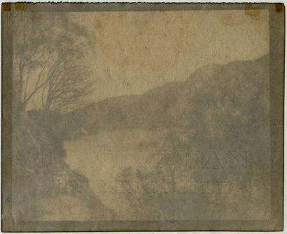 WILLIAM HENRY FOX TALBOT (1800­1877) Loch Katrine 19­21 octobre 1844 Publié dans...