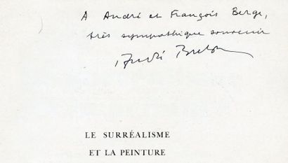 BRETON André. LE SURRÉALISME ET LAPEINTURE. Avec 77 photogravures d'après Max Ernst,...