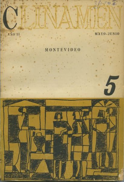[TORRES-GARCIA]. REVUE. CLINAMEN. Montevideo, 1947-1948 ; 5 volumes in-4, brochés,...