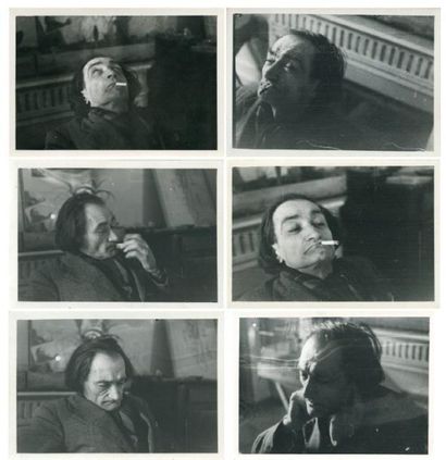 null [ARTAUD Antonin]. PASTIER Georges Ivry, 1947. Séquence de la cigarette et du...