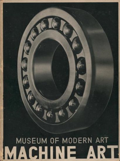 null [AVANT-GARDE NEW-YORKAISE]. MACHINE ART. New York, MOMA, 1934; in-4 broché,...